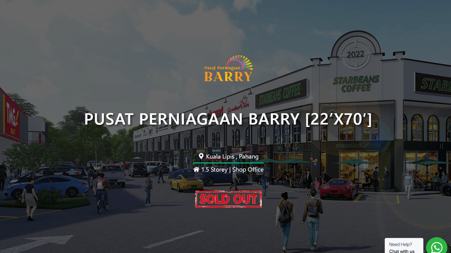View How Pusat Perniagaan Barry Built Buyer Confidence for a Kuala Lipis Commercial Development